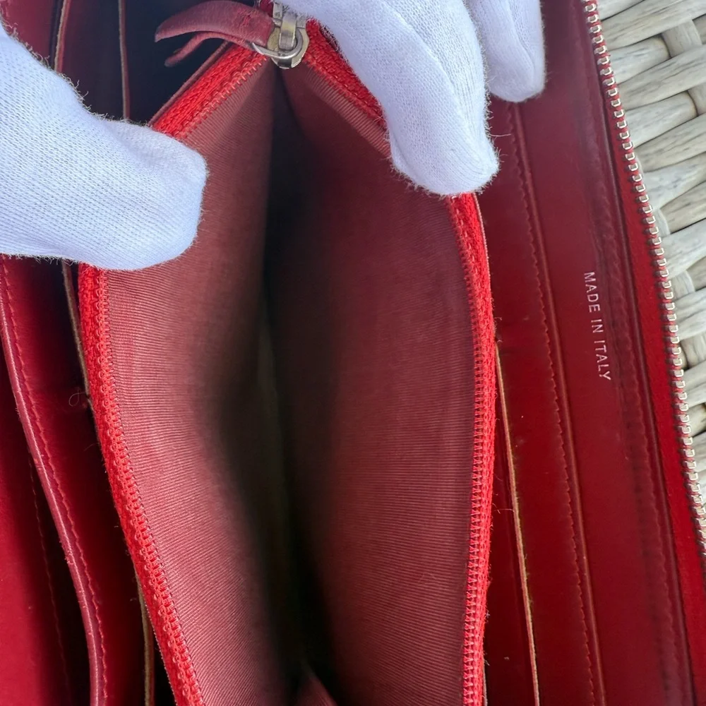 Chanel Long Wallet  Red Patent leather - Picture 5 of 10